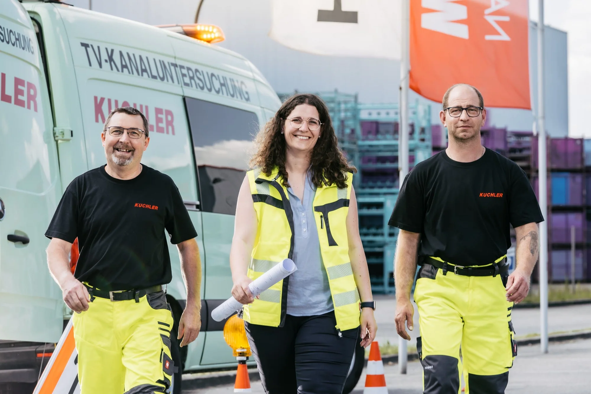 TV Kanaluntersuchung in Plattling mit moderner Kamera